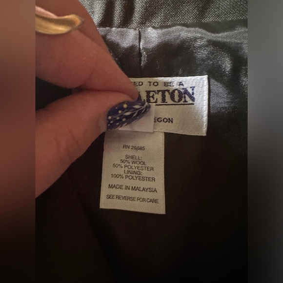 Vtg Olive Green Pendleton Women’s Jacket, Size 16 - Picture 4 of 10